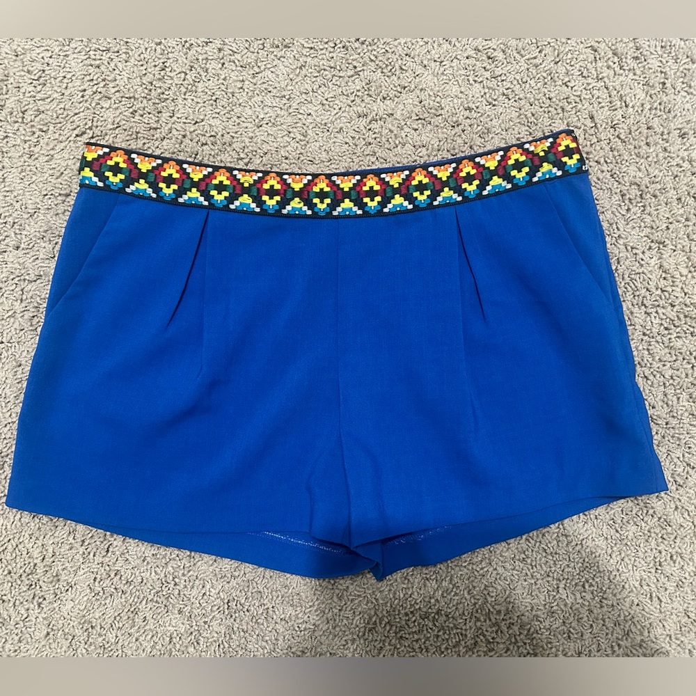 C. Luce Blue Shorts Size Medium